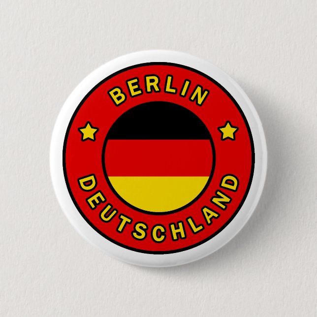 Berlin Deutschland Button (Front)