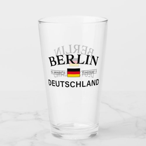 Berlin Deutschland Coordinates German Glass