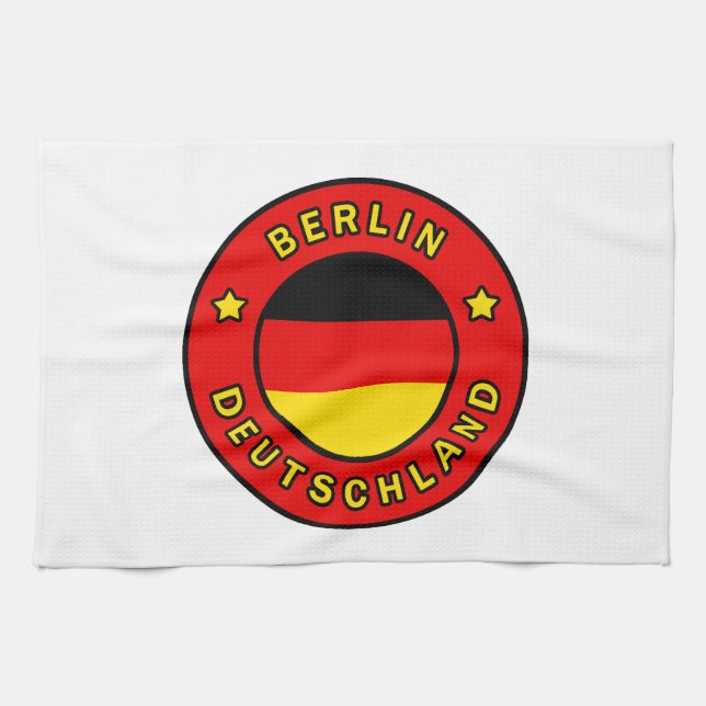 Berlin Deutschland Kitchen Towel (Horizontal)