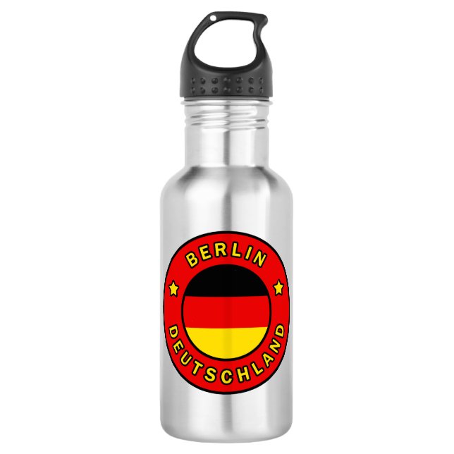 Berlin Deutschland Stainless Steel Water Bottle (Front)