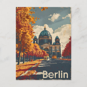 Berlin Dome Vintage Postcard