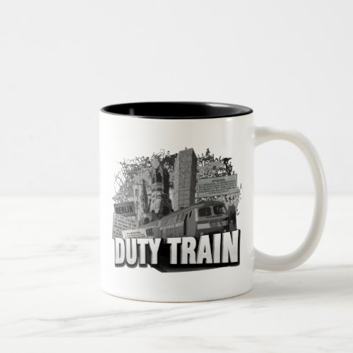 Berlin Duty Train Two_Tone Coffee Mug