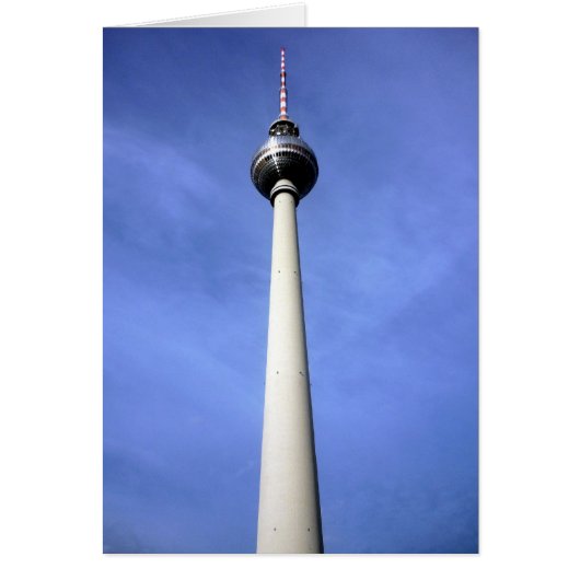 berlin east fernsehturm cards (Front)