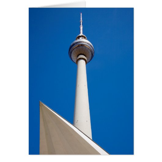 Berlin Fernsehturm Cards (Front)