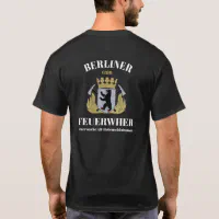 german fire department t shirts