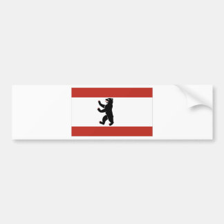 Berlin flag bumper sticker