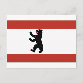 Berlin flag postcard