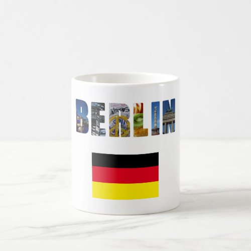 Berlin German Flag Coffee Mug