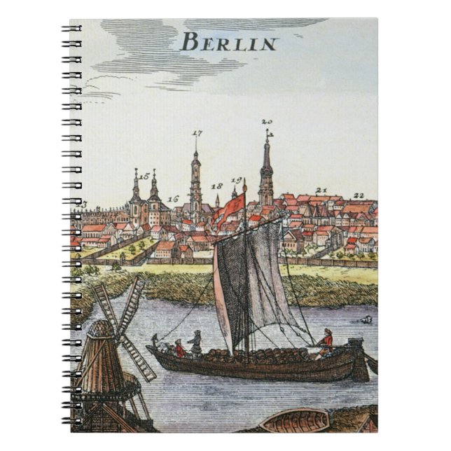 Berlin, Germany, 1737 Notebook (Front)