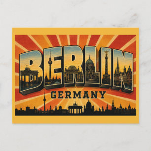 Berlin Germany Brandenburg Gate Postcard
