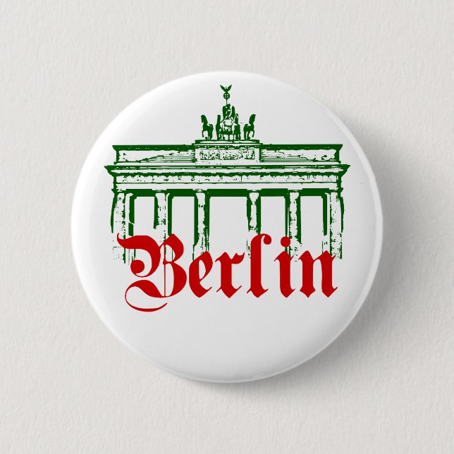 Berlin Germany Button (Front)