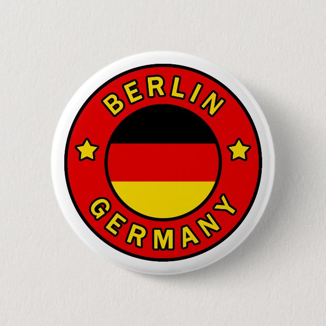 Berlin Germany Button (Front)