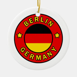 Berlin Germany Ceramic Ornament