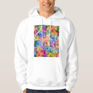 Berlin Germany City Map Hoodie