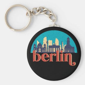Berlin Germany City Skyline Vintage Cityscape