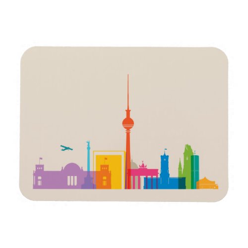 Berlin Germany Cityscape Magnet
