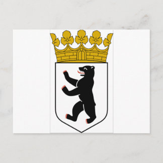 Berlin (Germany) Coat of Arms Postcard