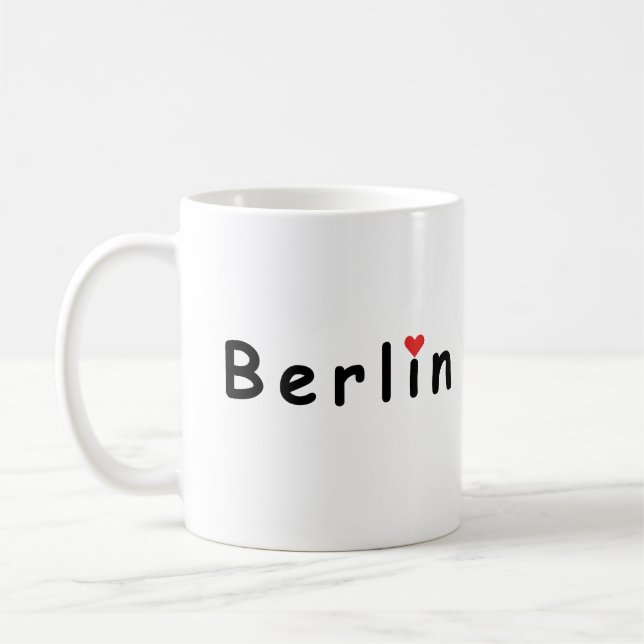 Berlin Germany Coffee Mug (Left)