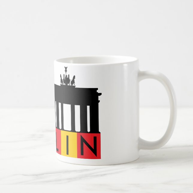 Berlin, Germany Coffee Mug (Right)