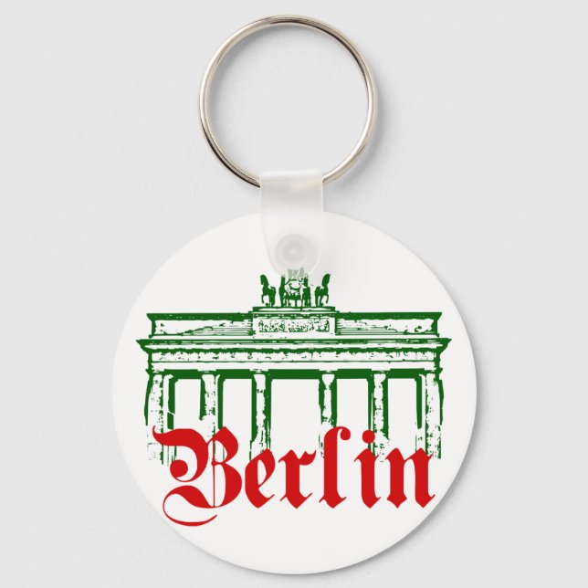 Berlin Germany Keychain (Front)