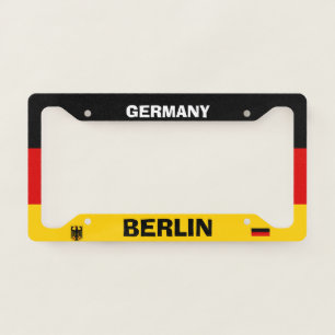 Berlin Germany License Plate Frame