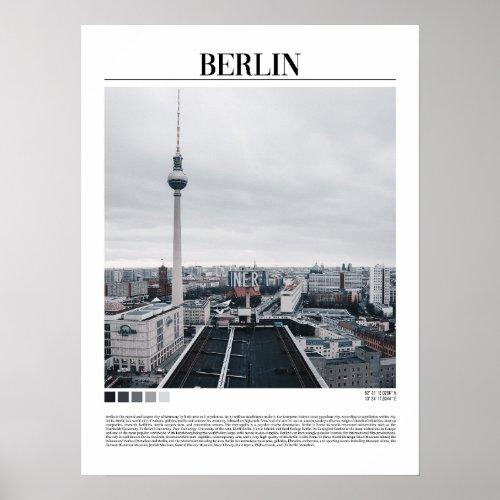 Berlin _ Germany   Poster