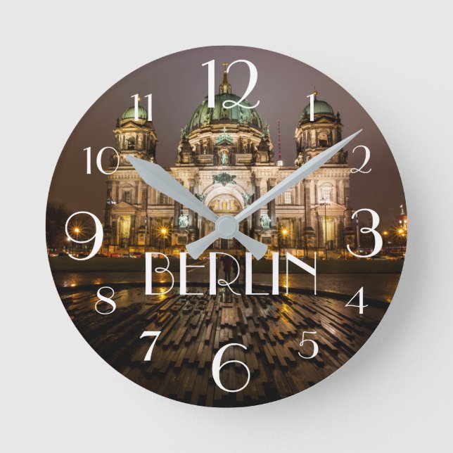 Berlin Germany Round Clock (Front)