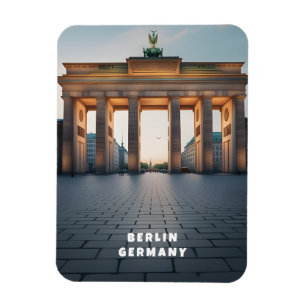 Berlin Germany travel art vintage magnet