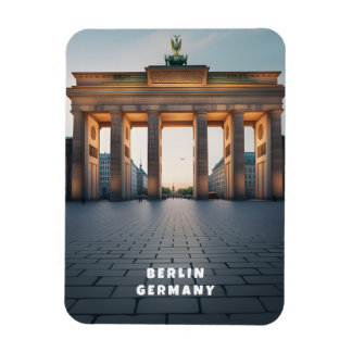 Berlin Germany travel art vintage magnet