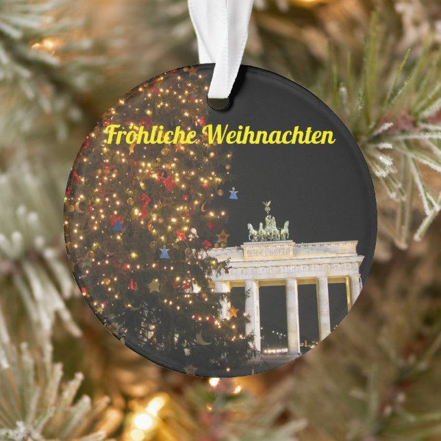 Berlin Germany Trip Christmas Ornament (Tree)