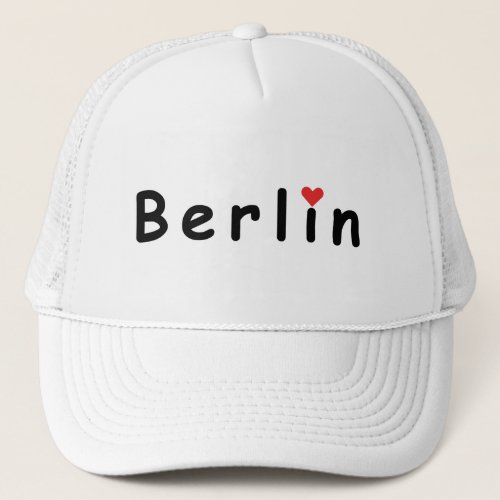 Berlin Germany Trucker Hat