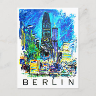 Berlin Germany vintage travel Postcard
