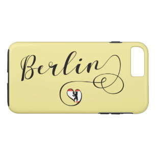 Berlin Heart Cell Phone Case, Germany iPhone 8 Plus/7 Plus Case