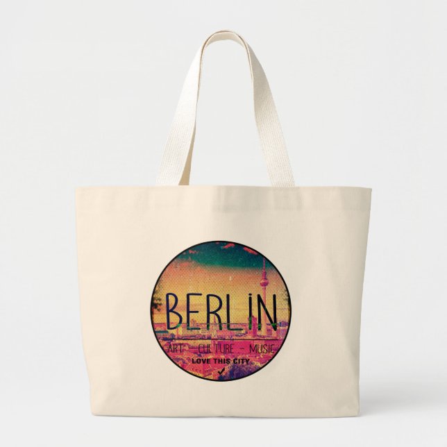 Berlin Large Tote Bag (Front)