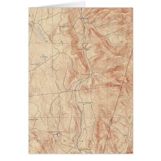 Berlin, Massachusetts Cards (Front)