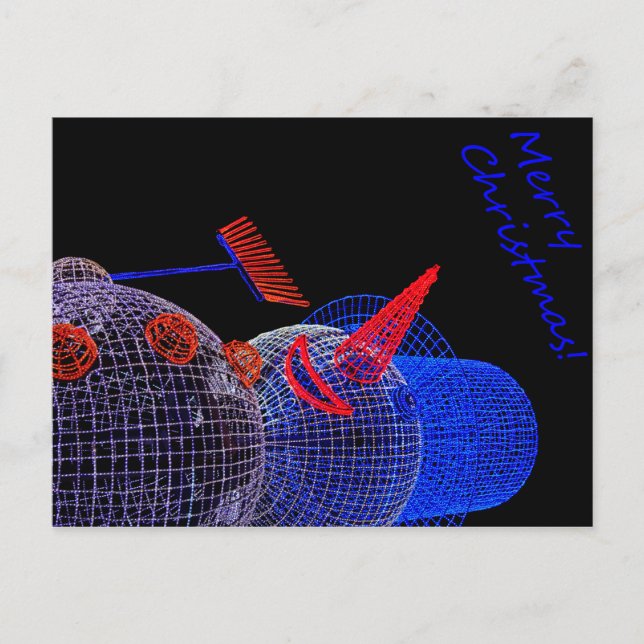 Berlin Merry Christmas Postcard (Front)