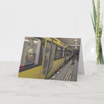 Berlin  Metro Card by mail_me at Zazzle
