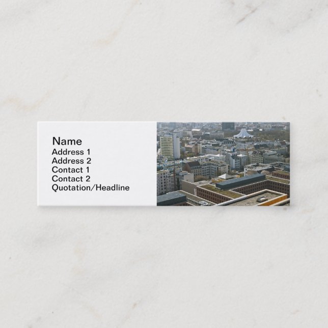 Berlin Mini Business Card (Front)