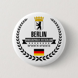 Berlin Pinback Button