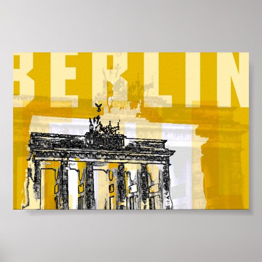 Berlin Poster | Zazzle.com