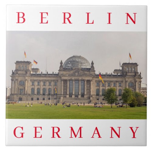 Berlin Reichstag ceramic tile