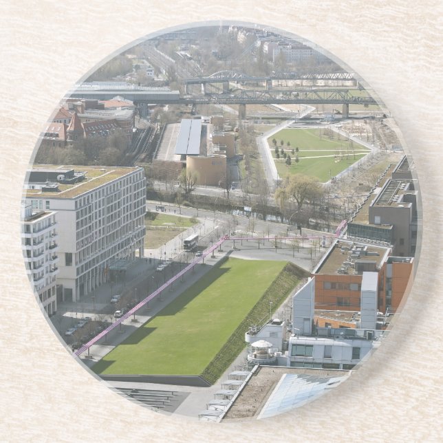 Berlin Sandstone Coaster (Front)