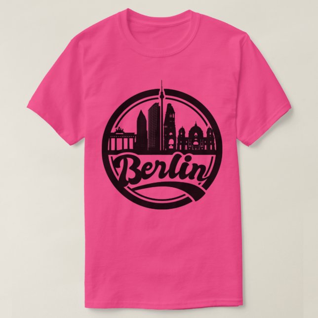 Berlin Skyline T-Shirt (Design Front)