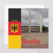 Berlin stadium in Germany (Front/Back)