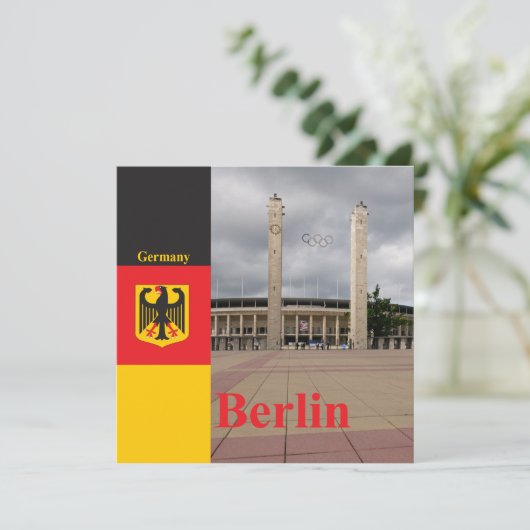 Berlin stadium in Germany (Standing Front)