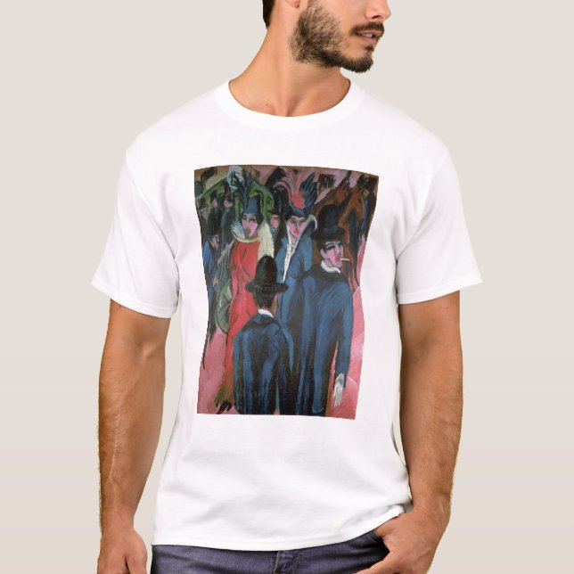 Berlin Street Scene, 1913 T-Shirt (Front)