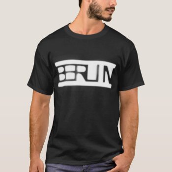 Berlin T-shirt by UDDesign at Zazzle