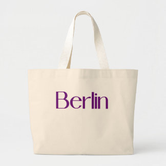 BERLIN T-Shirt Large Tote Bag