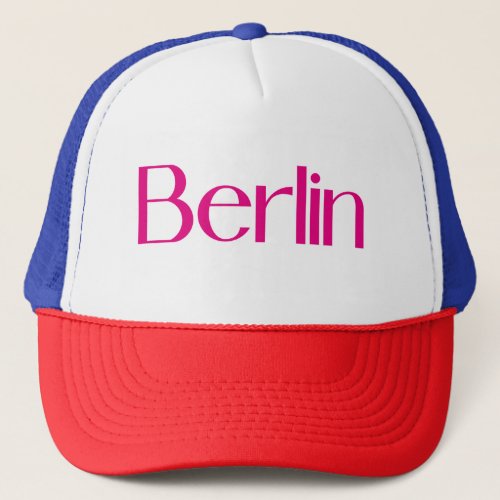 BERLIN T_Shirt Trucker Hat