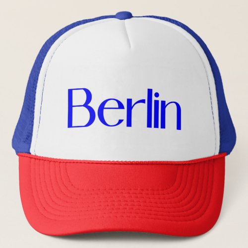 BERLIN T_Shirt Trucker Hat